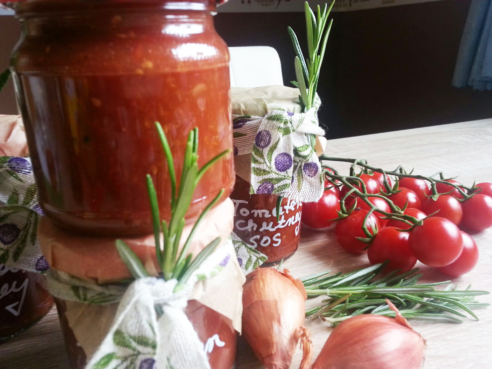 Tomaten-Chutney süß-sauer - SOS - Exercise Schmexercise