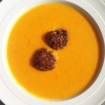 Möhren-Kürbis-Suppe