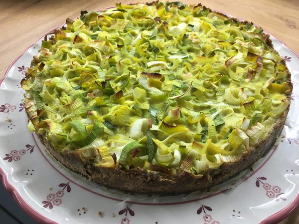 Glutenfreie Lauch-Tarte