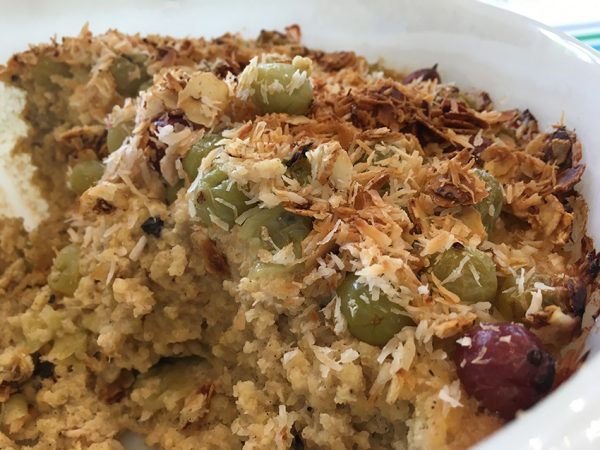 Millet-Casserole with Berries